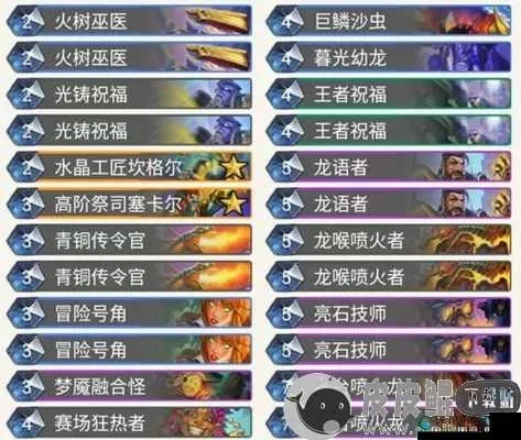 炉石传说：快攻血龙骑士卡组搭配解析与对抗策略